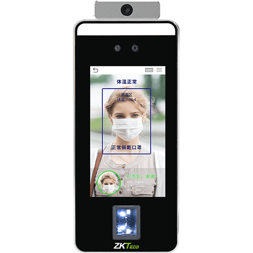 面部手掌识别测温门禁智能终端xFace600-Plus